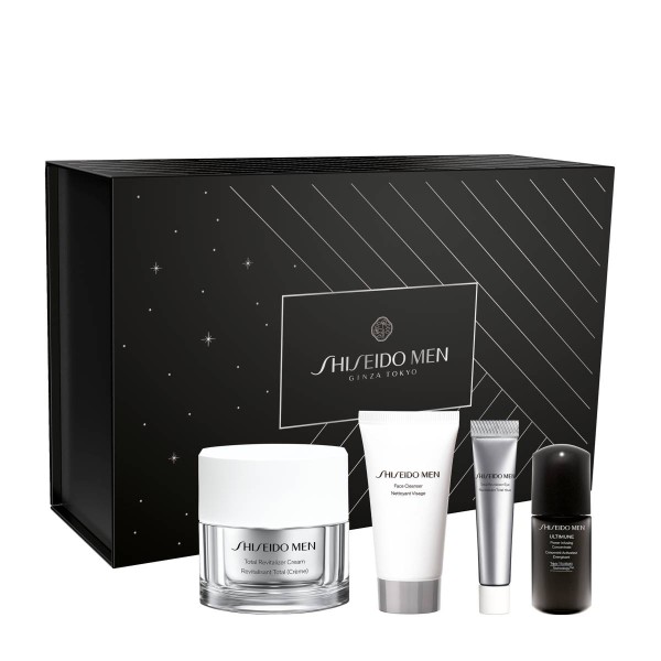 Shiseido MEN Total Revitalizer Cream Holiday Kit Geschenkpackung