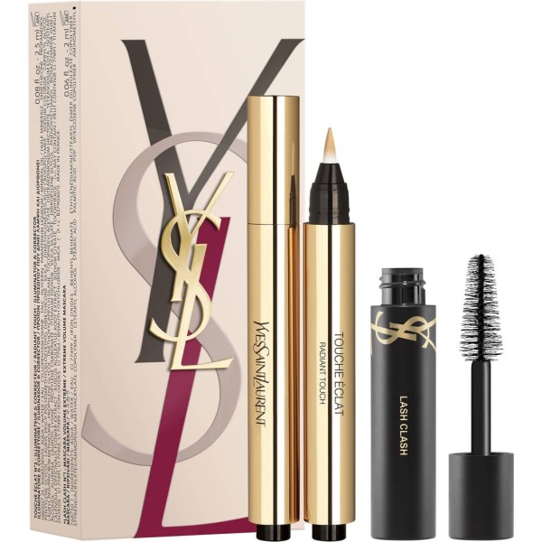 Yves Saint Laurent Touche Éclat & Lash Clash Mini Mascara Set Geschenkpackung