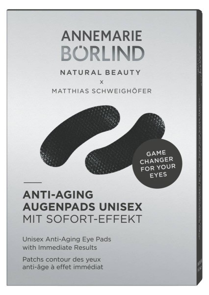 Annemarie Börlind Anti-Aging Augenpads Unisex Black (5x2Stck) mit Sofort-Effekt & limitiert